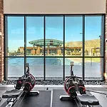 2 Bed 2 Bath Delta Salt Palace Gym King Bed
