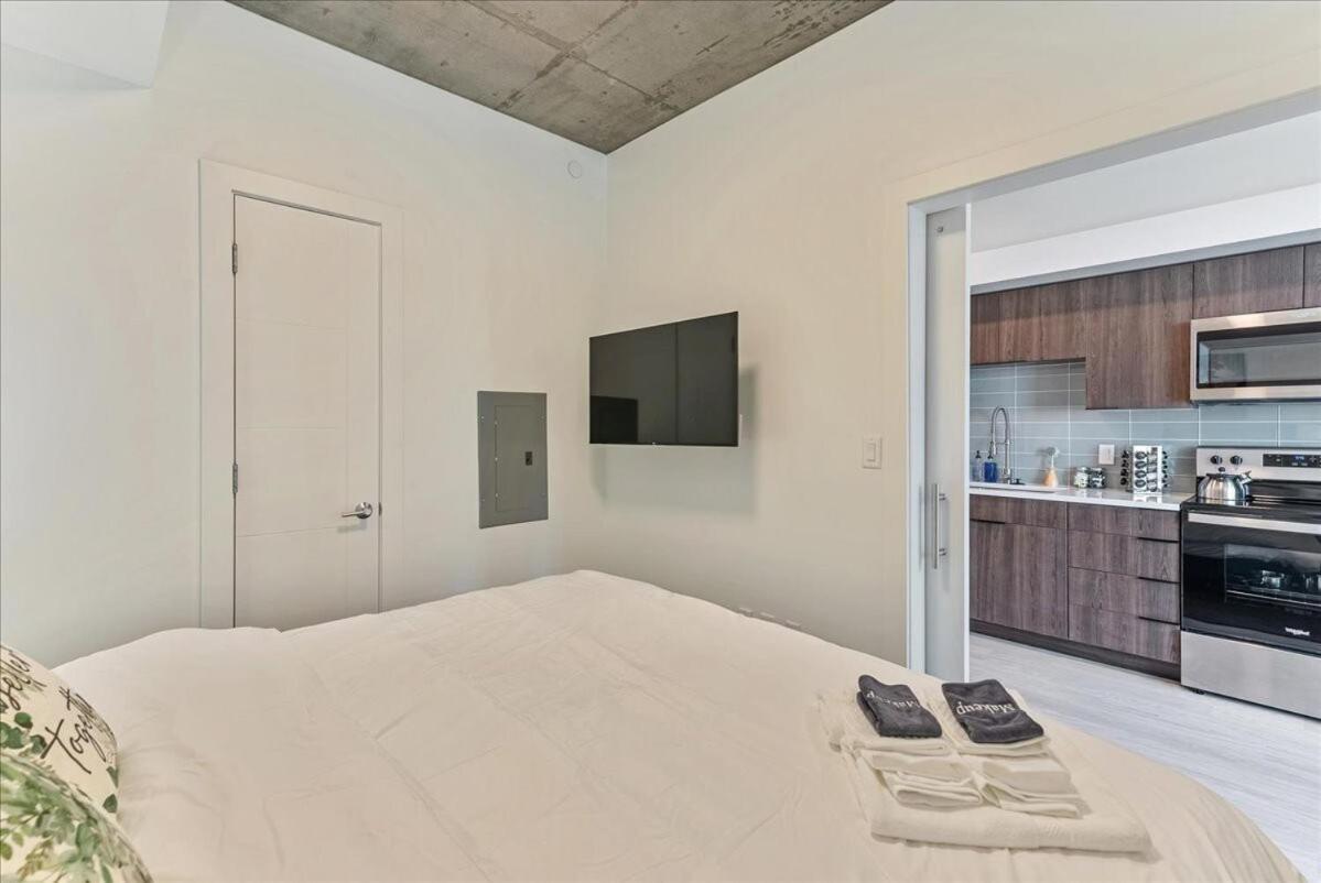 Downtown Lux Bldg - Rooftop Pool-hottub - King Bed Apartment
