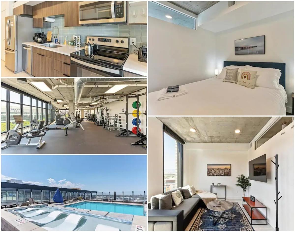 Downtown Slc - Rooftop Hot Tub-pool - Pets Allowed Apartment Salt Lake City
