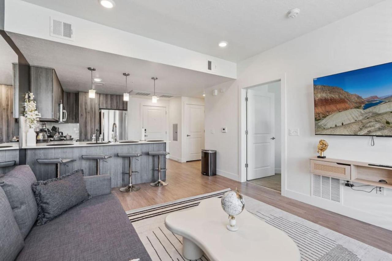 Stylish 1br W Gym, Walk To Temple Square Salt Lake City