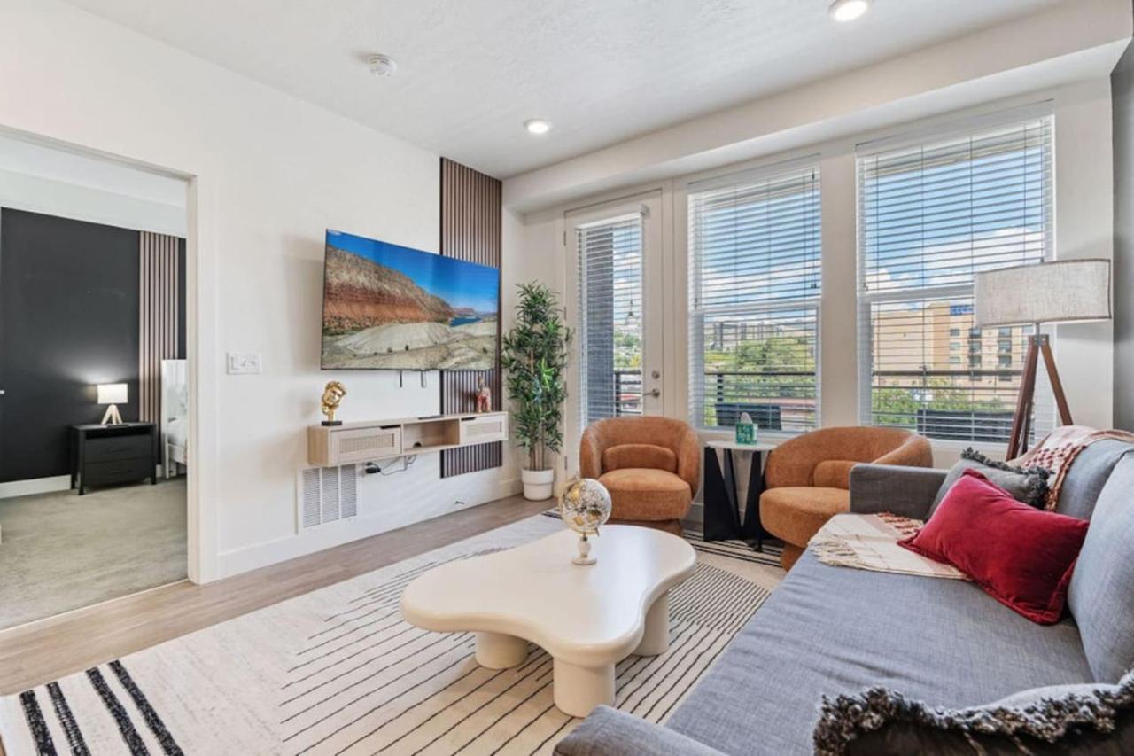 Apartamento Stylish 1br W Gym, Walk To Temple Square