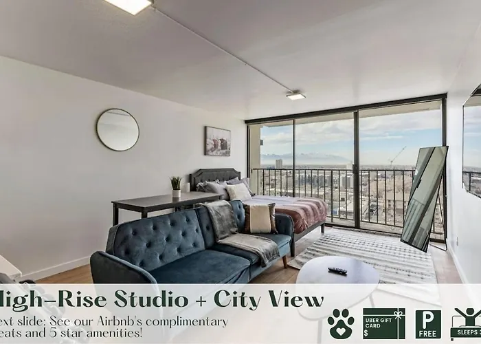High Rise 11Th Floor City Views Free Pkg Gym