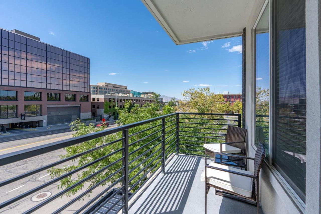 Stylish 1br W Gym, Walk To Temple Square Salt Lake City