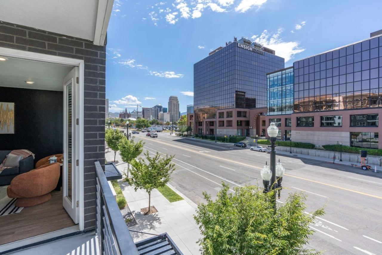 Stylish 1br W Gym, Walk To Temple Square Salt Lake City