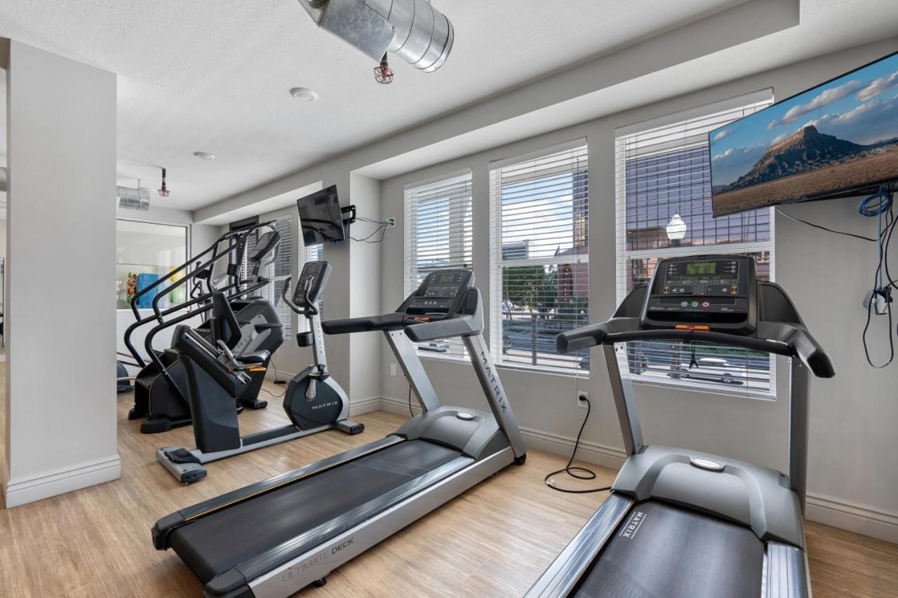 Stylish 1br W Gym, Walk To Temple Square * Salt Lake City
