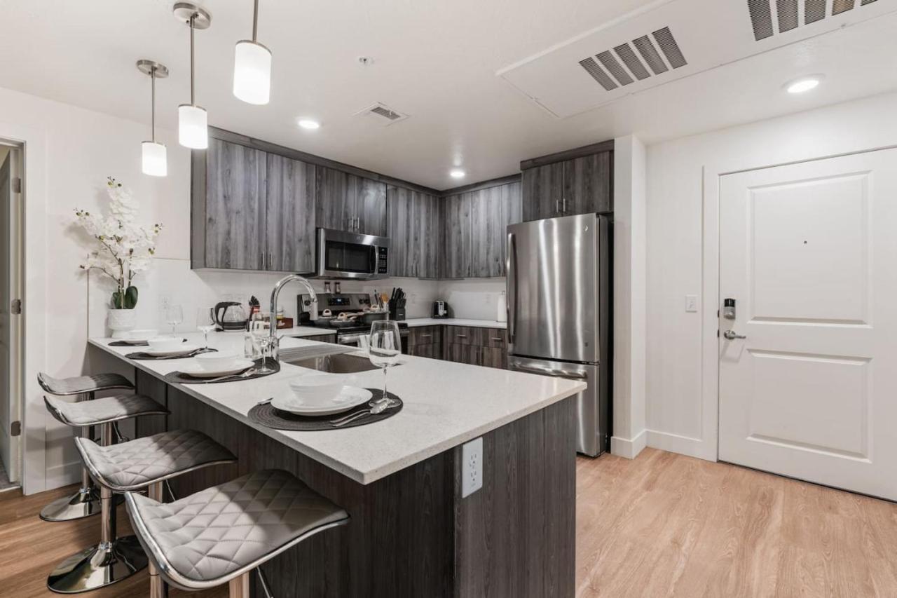 Apartment Stylish 1br W Gym, Walk To Temple Square Salt Lake City