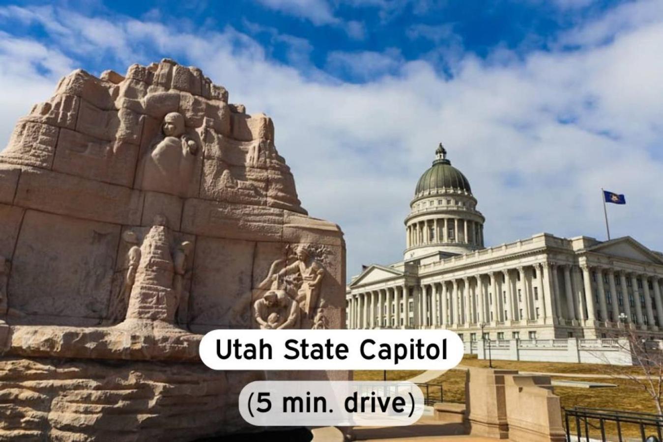 Stylish 1br W Gym, Walk To Temple Square * Salt Lake City