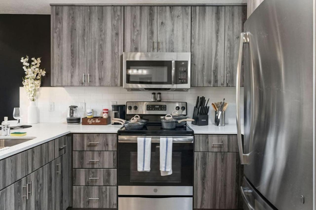 Stylish 1br W Gym, Walk To Temple Square Salt Lake City