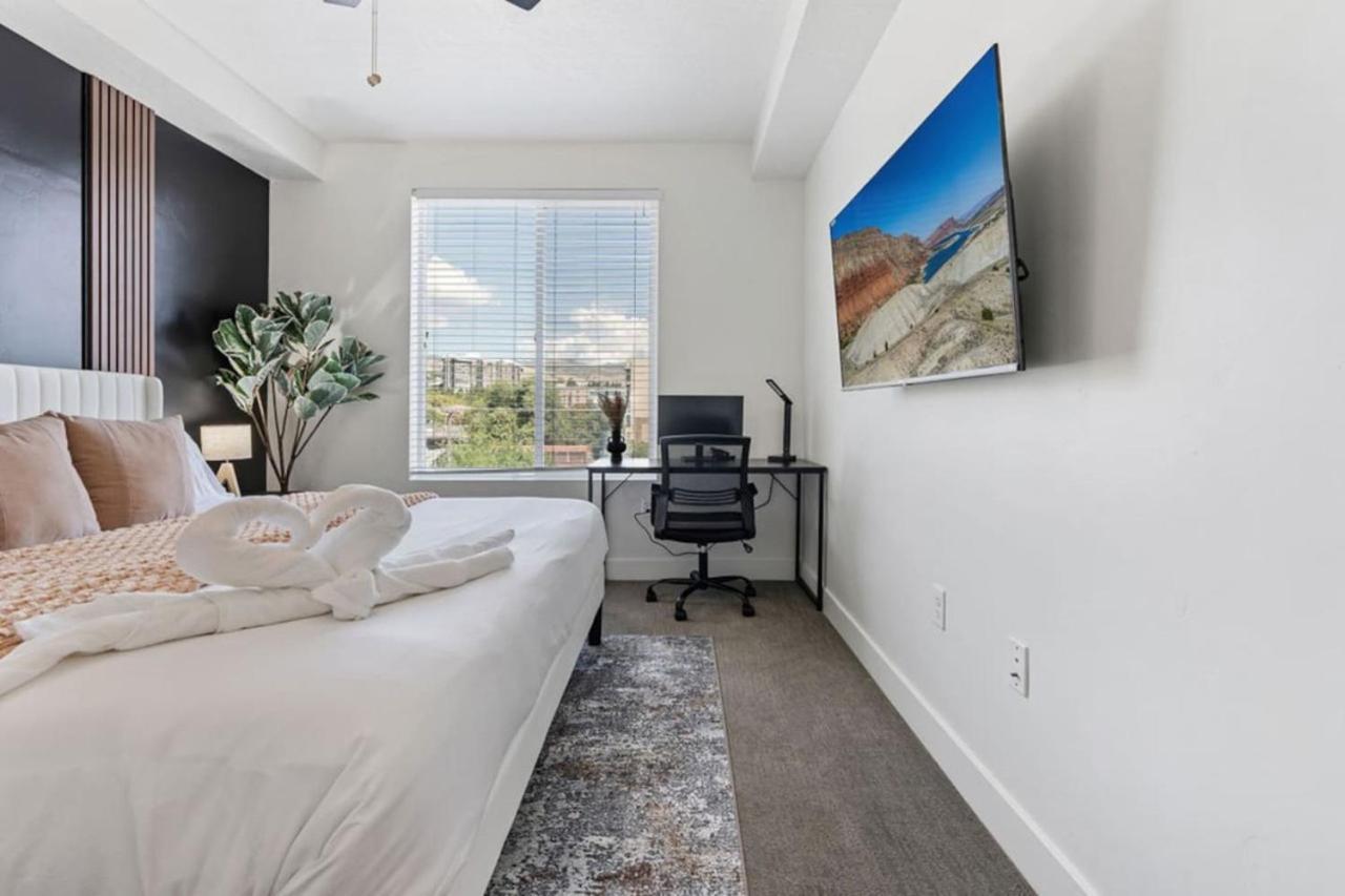 Apartment Stylish 1br W Gym, Walk To Temple Square