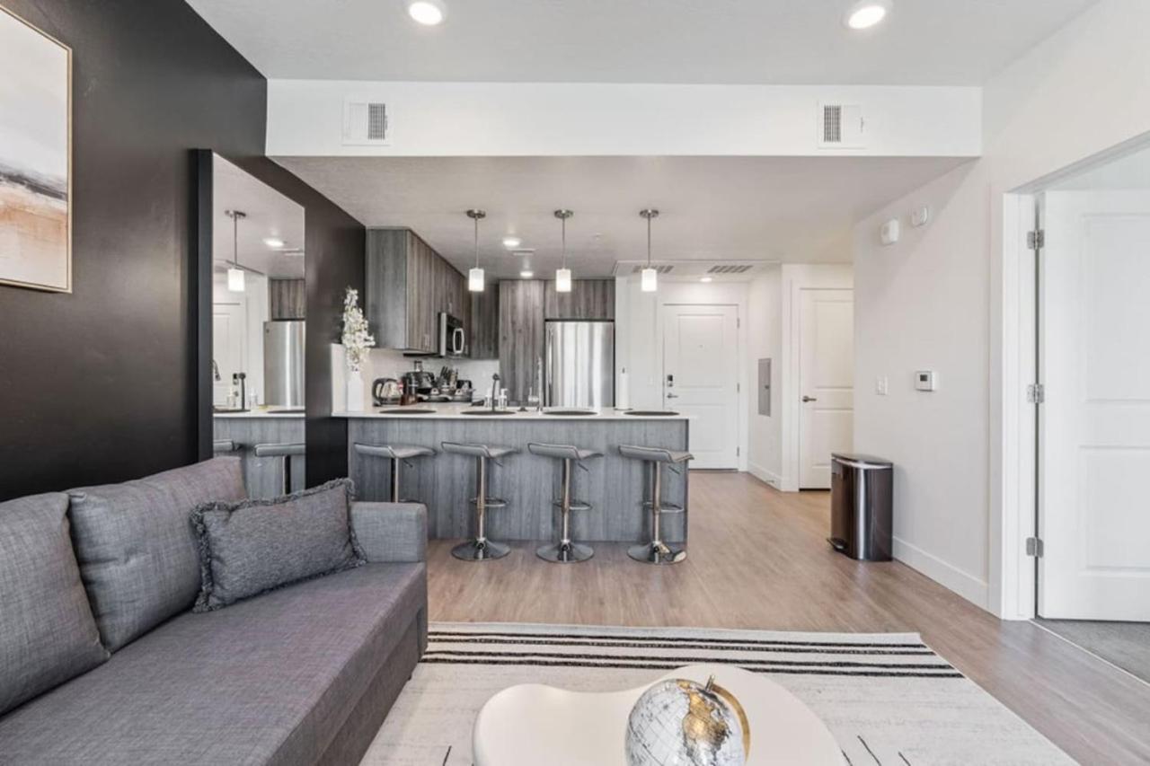 Apartment Stylish 1br W Gym, Walk To Temple Square Salt Lake City