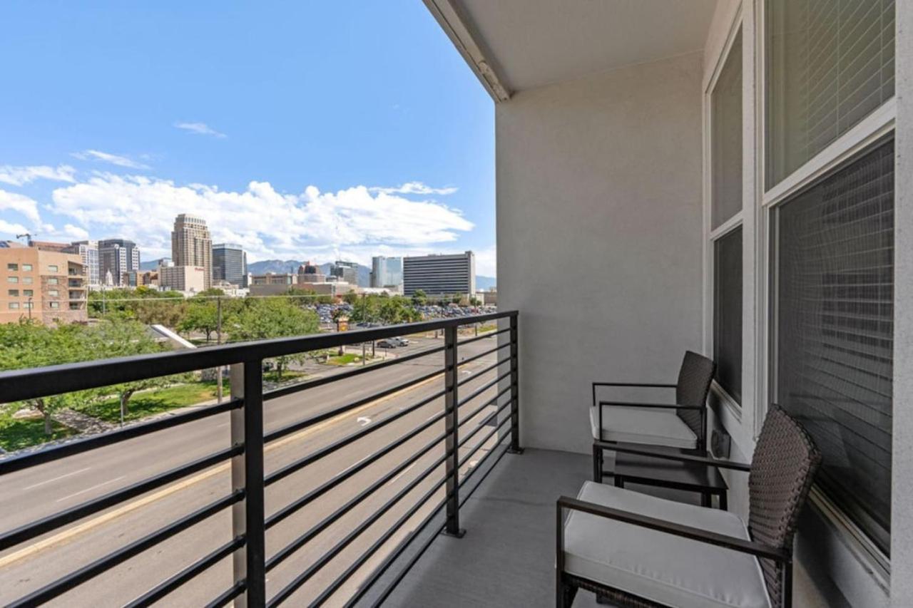 Stylish 1br W Gym, Walk To Temple Square Salt Lake City